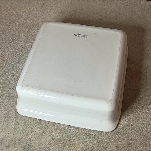 Vintage Corning Ware Blue Cornflower 8 Inch Baking Dish P-322 - Picture 5 of 6